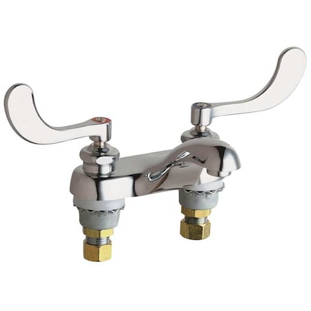 Manual Low Arc Bathroom Faucet, 4