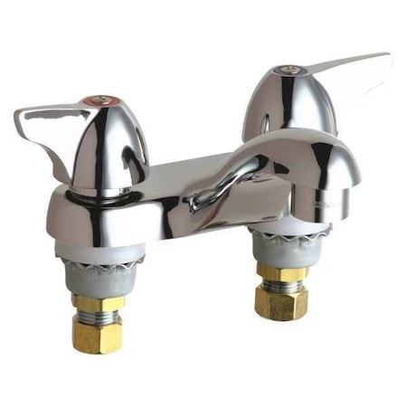 Manual Low Arc Bathroom Faucet, 4
