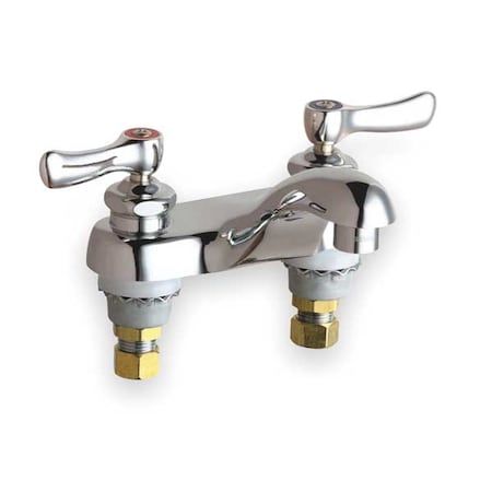 Manual Low Arc Bathroom Faucet, 4
