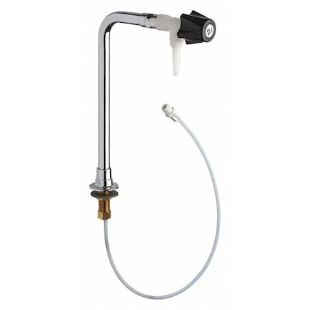 Single Handle Polypropylene Pure Water Faucet, Single Hole Mount, Polished chrome 1 Hole MPN:828-ACP