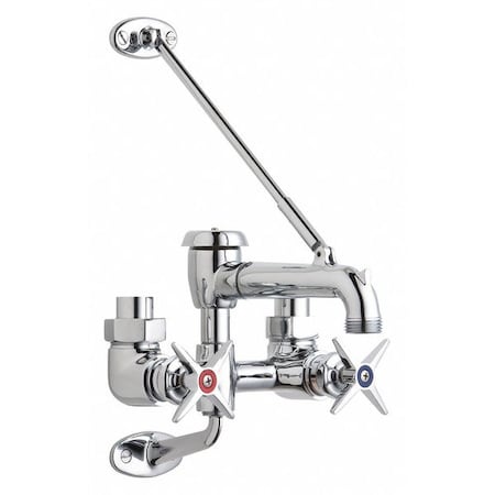 Dual-Handle Exposed Hot And Cold Water Service, 6