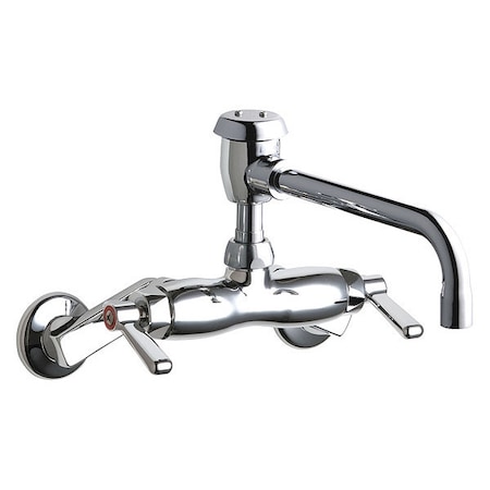 Dual-Handle Hot And Cold Water Sink Faucet, 3