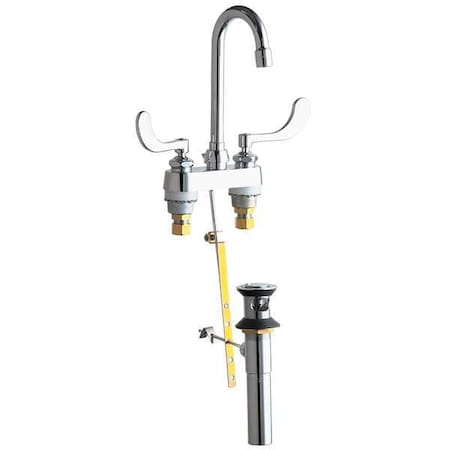 Manual Gooseneck Kitchen/Bathroom Faucet, 4