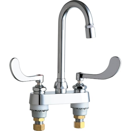 Manual Hot And Cold Water Sink Faucet, 4