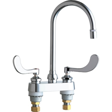 Manual Hot And Cold Water Sink Faucet, 4
