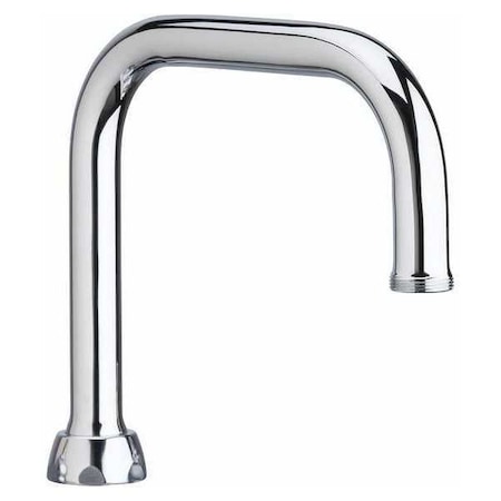 Spout, Brass, Fits Chicago Faucets MPN:DB6AJKABCP