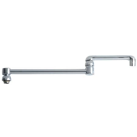 Spout, Brass, Fits Chicago Faucets MPN:DJ18JKABCP