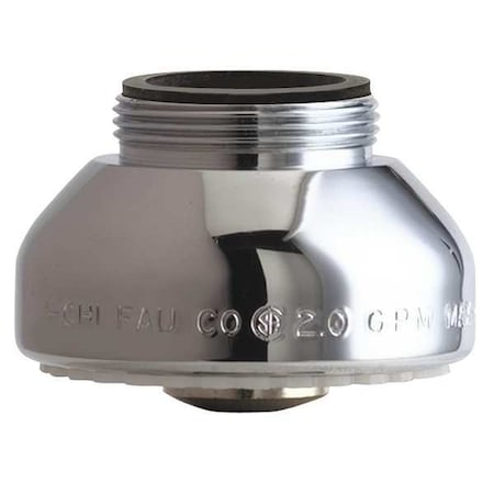 Spray Outlet, Brass, 13/16 in - 27, Chrome MPN:E15JKABCP