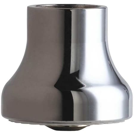 Spray Outlet, Brass, 3/8 in - 18, Chrome MPN:E4FJKABCP