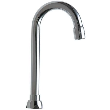 Spout, Brass, Fits Chicago Faucets MPN:GN1AE3JKABCP