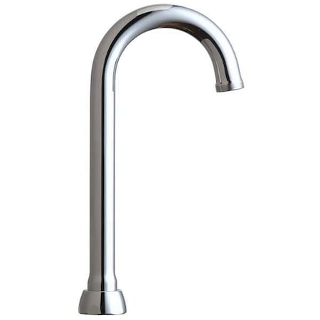 Spout, Brass, Fits Chicago Faucets MPN:GN1AJKABCP