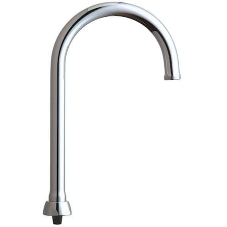 Spout, Brass, Fits Chicago Faucets MPN:GN2AFCJKABCP
