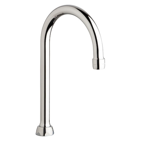 Spout, Brass, Fits Chicago Faucets MPN:GN2AH8E3JKABCP