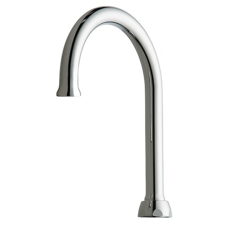 Spout, Brass, Fits Chicago Faucets MPN:GN2AH8FCJKABCP