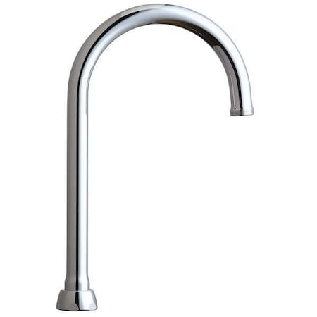 Spout, Brass, Fits Chicago Faucets MPN:GN2AJKABCP