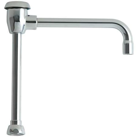 Spout, Brass, Fits Chicago Faucets MPN:GN8BVBJKABCP