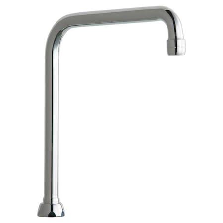 Spout, Brass, Fits Chicago Faucets MPN:HA8AE3JKABCP