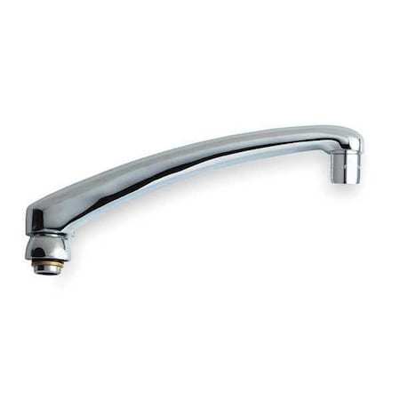 Spout, Brass, Fits Chicago Faucets MPN:L8JKABCP