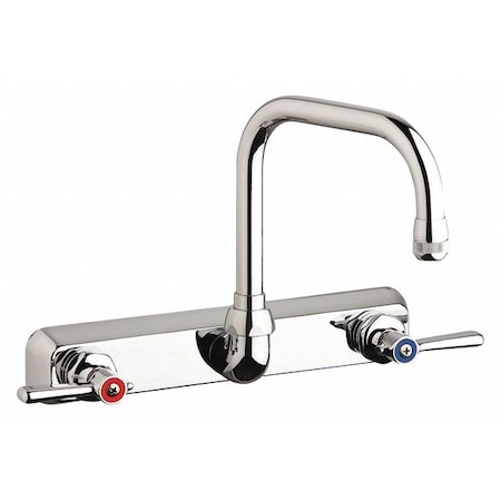 Dual-Handle Hot And Cold Water Washboard Sink Faucet, 8