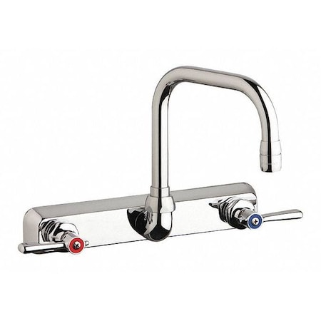 Manual Workboard Faucet, 8In Wall, 8