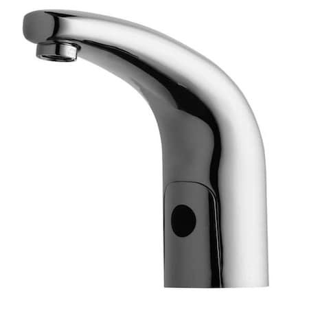 Sensor Single Hole Mount, 1 Hole Mid Arc Bathroom Faucet, Polished chrome MPN:WWG116.101.AB.1T