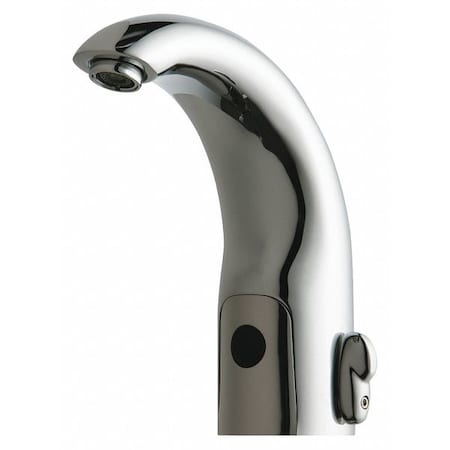 Electronic Sensor Hytronic Contemporary Faucet W/ Dual, Single Hole Mount, Chrome plated 1 Hole MPN:WWG116.122.AB.1T