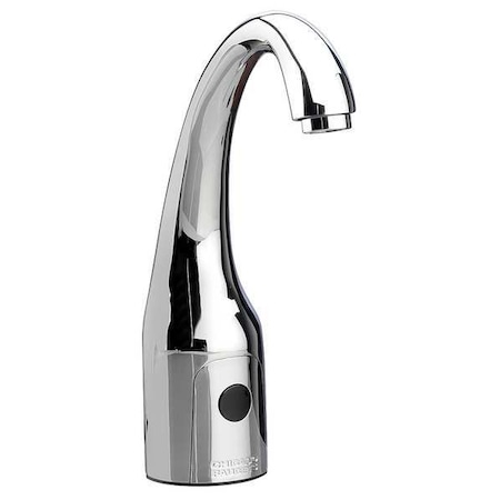 Electronic Sensor Single Hole Mount, 1 Hole Mid Arc Bathroom Faucet, Chrome plated MPN:WWG116.879.AB.1T