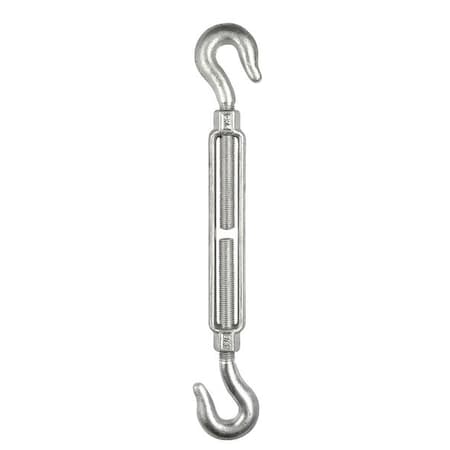 Turnbuckle, Hook & Hook, Galv, 3/4 x 9 In MPN:02201 9