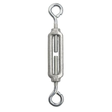 Turnbuckle, Eye & Eye, Aluminum, 3/8-16 In MPN:05120 0