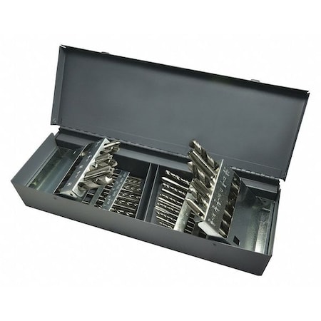 36pc HSS GP Bright Plug Hand Tap & Bright Jobber Drill Set HTGP/150D Greenfield Threading MPN:330086