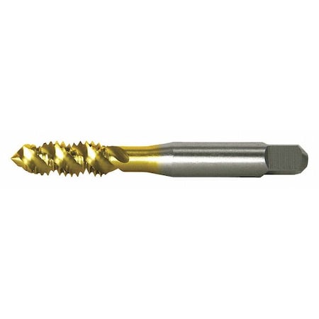 Spiral Flute Tap, M5-0.80, Plug, Metric, 3 Flutes, TiCN MPN:330198