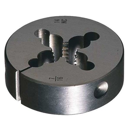 Carbon Round Die 383 Greenfield Threading 1-1/2 In Outside Diameter 3/8-18NPT MPN:405277