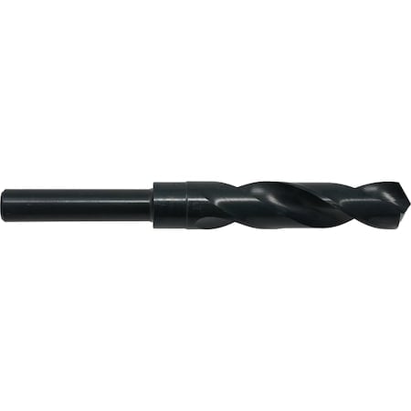 23.0mm HSS 118 Degree Silver & Deming Drill with 1/2 Reduced Shank Chicago-Latrobe 190 Steam Oxide RHS/RHC MPN:55517