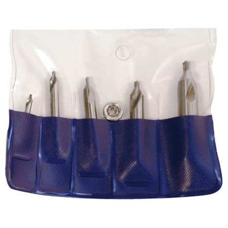 Center Drill Set, 60, Plain, 5 MPN:56710