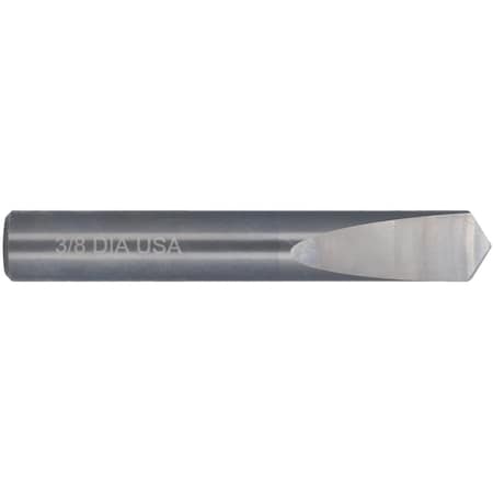 118 Degree Solid Carbide Spade Drill Chicago-Latrobe 780 Bright Carbide RHC 3/8 MPN:78492