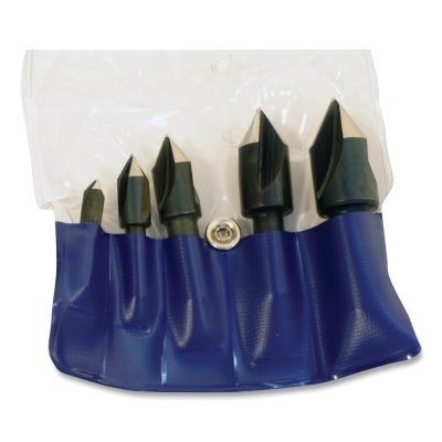 5 Pc Set 1/4-3/4 Countersink Set Blkox MPN:64216
