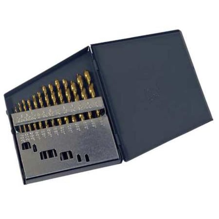 13PC Set 1/16-1/4X64 Heavy Duty Jobber Tin MPN:41798