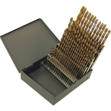 60PC Set #1-#60 Heavy Duty Jobber Tin MPN:41802