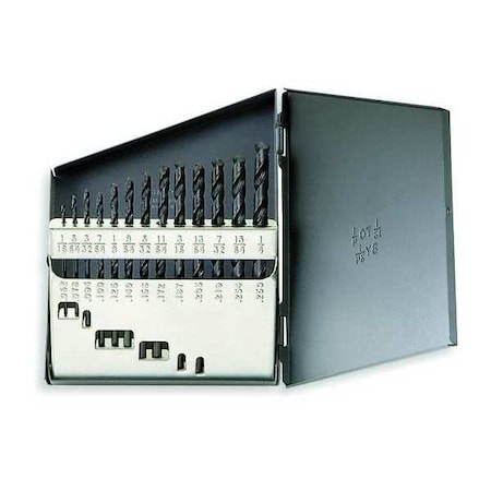 13PC Set 1/16-1/4 Gp Jobblkox MPN:57711