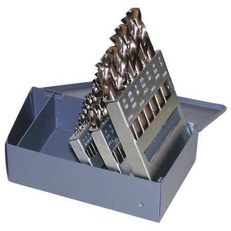 29 Pc Set 1/16-1/2 Co Straw Metal Index MPN:69853