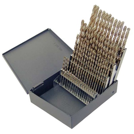 60 Pc Set 1-60 Co Strawmetal Index MPN:69854