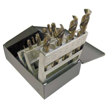 15 Pc Set 1/16-1/2 Co Straw Metal Index MPN:69856