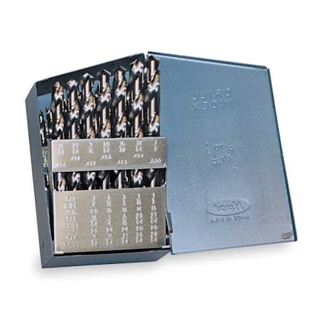 15PC Set 1/16-1/2 Tin Metal Index MPN:69862