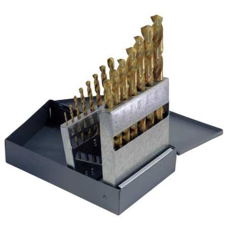 15 Pc Set 1/16-1/2 Tin Metal Index MPN:69871
