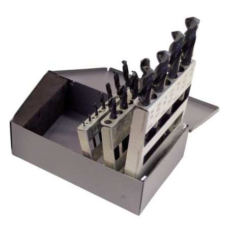 15PC Set 1/161/2 Hd Scrwmach Blkox Metal Index MPN:69889