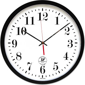 Chicago Lighthouse Atomic Slimline Contemporary Clock 16-1/2