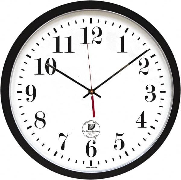 14-1/2 Inch Diameter, White Face, Dial Wall Clock MPN:ILC67403302