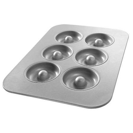 Donut Pan, 15-3/4 x 11-1/8 In, Steel MPN:25200