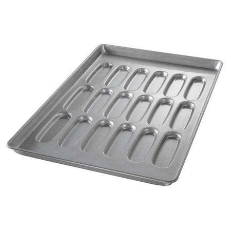 Bun/Roll Pan, 25-11/16 x 17-11/16In, Steel MPN:42435