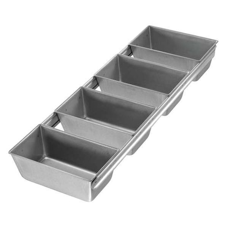 Bread Pan, 4-Strap, 5-5/8x3-1/8 MPN:44145
